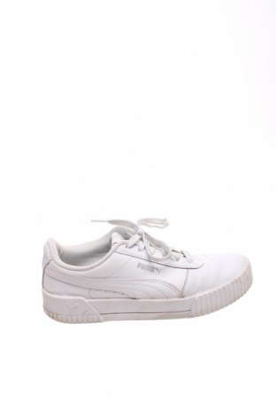Дамски обувки PUMA, Размер 40, Цвят Бял, Естествена кожа, Цена 56,00 лв.