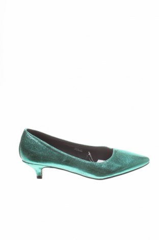 Γυναικεία παπούτσια Reserved, Μέγεθος 38, Χρώμα Πράσινο, Δερματίνη, Τιμή 18,25 €
