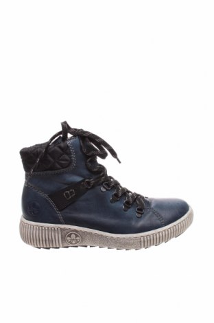Dámské boty  Rieker, Velikost 39, Barva Modrá, Pravá kůže, textile , Cena  1 780,00 Kč