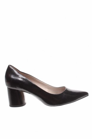 Дамски обувки Zara, Размер 37, Цвят Черен, Еко кожа, Цена 86,00 лв.
