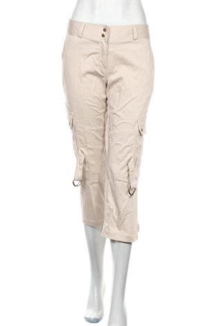 Dámské kalhoty  Etam, Velikost M, Barva Béžová, 97% bavlna, 3% elastan, Cena  558,00 Kč