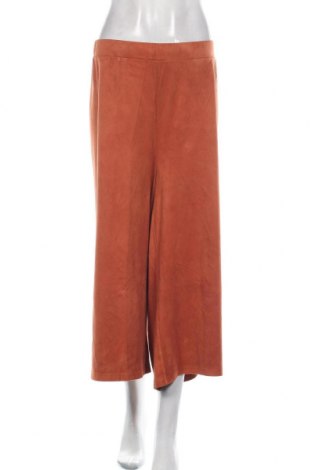 Dámské kalhoty  Sheego, Velikost 4XL, Barva Hnědá, 88% polyester, 12% elastan, Cena  686,00 Kč