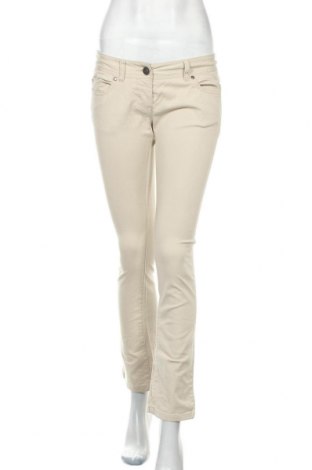 Γυναικείο παντελόνι Sisley, Μέγεθος S, Χρώμα  Μπέζ, 98% βαμβάκι, 2% ελαστάνη, Τιμή 21,65 €