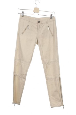 Dámské kalhoty  Stefanel, Velikost XS, Barva Béžová, 98% bavlna, 2% elastan, Cena  1 084,00 Kč