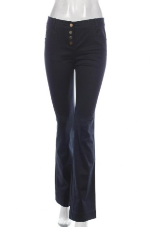 Dámské kalhoty  Stefanel, Velikost S, Barva Modrá, 96% bavlna, 4% elastan, Cena  717,00 Kč