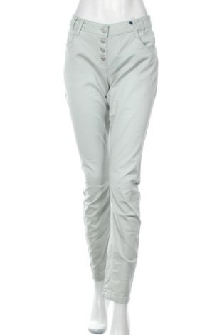 Дамски панталон Tom Tailor, Размер L, Цвят Зелен, 97% памук, 3% еластан, Цена 74,25 лв.