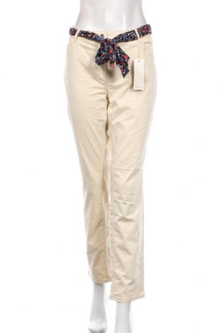 Damskie spodnie Tom Tailor, Rozmiar XL, Kolor Beżowy, 98% bawełna, 2% elastyna, Cena 105,55 zł