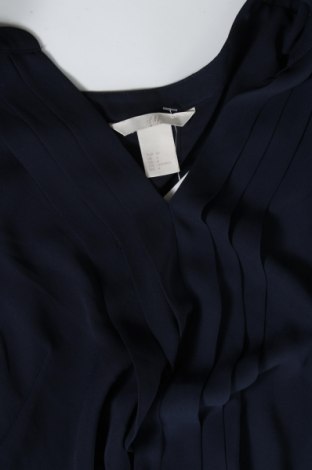 Γυναικείο αμάνικο μπλουζάκι H&M, Μέγεθος XS, Χρώμα Μπλέ, Πολυεστέρας, Τιμή 7,14 €