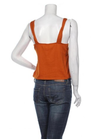Γυναικείο αμάνικο μπλουζάκι H&M, Μέγεθος M, Χρώμα Πορτοκαλί, 68% πολυεστέρας, 29% βισκόζη, 3% ελαστάνη, Τιμή 7,14 €