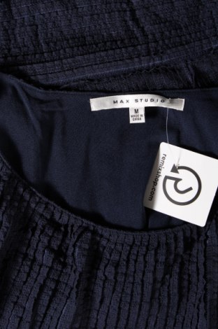 Γυναικείο αμάνικο μπλουζάκι Max Studio, Μέγεθος M, Χρώμα Μπλέ, 95% πολυαμίδη, 5% ελαστάνη, Τιμή 13,36 €