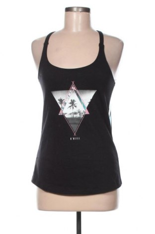 Γυναικείο αμάνικο μπλουζάκι O'neill, Μέγεθος XS, Χρώμα Μαύρο, Βαμβάκι, Τιμή 21,29 €