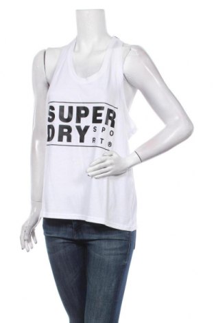 Tricou de damă Superdry, Mărime XL, Culoare Alb, 65% poliester, 35% bumbac, Preț 102,14 Lei