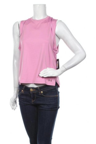 Γυναικείο αμάνικο μπλουζάκι Under Armour, Μέγεθος M, Χρώμα Ρόζ , 90% πολυεστέρας, 10% ελαστάνη, Τιμή 24,90 €