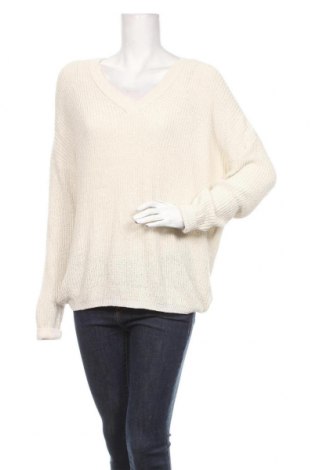 Γυναικείο πουλόβερ Cubus, Μέγεθος L, Χρώμα Λευκό, Τιμή 1,87 €