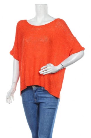 Дамски пуловер H&M, Размер M, Цвят Оранжев, 55% акрил, 45% полиамид, Цена 32,00 лв.