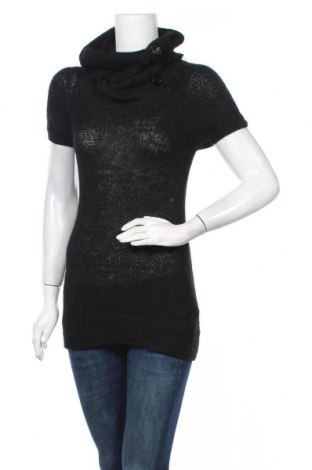 Дамски пуловер H&M Divided, Размер S, Цвят Черен, Цена 16,80 лв.