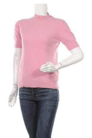 Дамски пуловер Your Sixth Sense, Размер S, Цвят Розов, 40% вълна, 28% вискоза, 15% полиамид, 10% кашмир, Цена 33,60 лв.