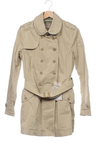 Dámský přechodný kabát  Geographical Norway, Velikost S, Barva Béžová, Bavlna, Cena  2 932,00 Kč