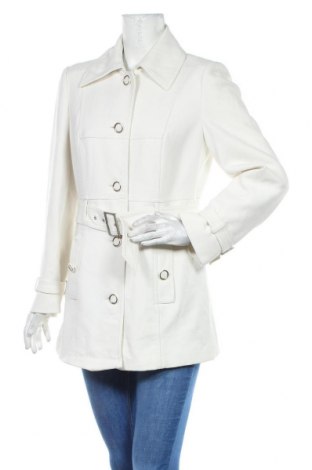 Dámsky prechodný kabát  Marks & Spencer Autograph, Veľkosť M, Farba Biela, 63% polyester, 33% viskóza, 4% elastan, Cena  39,12 €