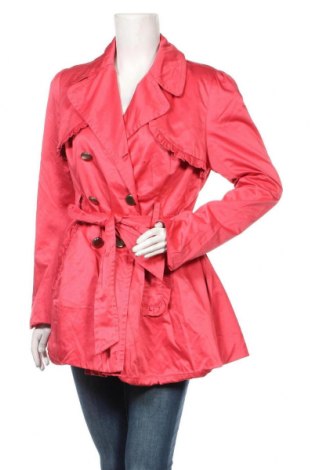 Damen Trenchcoat New Look, Größe XL, Farbe Rosa, 51% Polyester, 45% Baumwolle, Preis 33,40 €