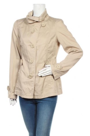 Damen Trenchcoat ONLY, Größe L, Farbe Beige, 65% Polyester, 35% Baumwolle, Preis 29,23 €