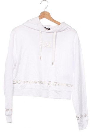 Női sweatshirt Emporio Armani, Méret XS, Szín Fehér, 94% pamut, 6% elasztán, Ár 38 330 Ft