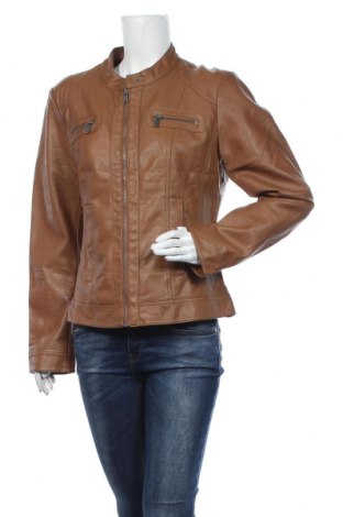 Dámska kožená bunda  ONLY, Veľkosť XL, Farba Hnedá, Eko koža , Cena  28,92 €