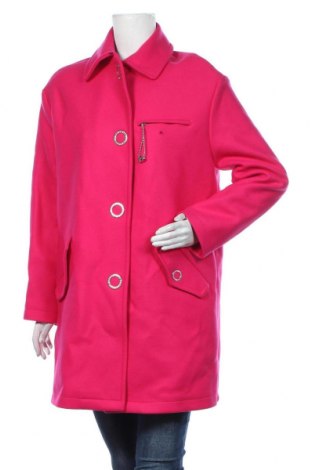 Γυναικείο παλτό Love Moschino, Μέγεθος L, Χρώμα Ρόζ , 72% μαλλί, 25% πολυαμίδη, 3% κασμίρι, Τιμή 436,47 €