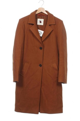 Dámsky kabát  S.Oliver, Veľkosť XS, Farba Hnedá, 62%acryl , 34% polyester, 4% vlna, Cena  42,78 €
