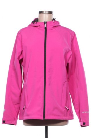 Γυναικείο μπουφάν αθλητικό Icepeak, Μέγεθος XL, Χρώμα Ρόζ , 94% πολυεστέρας, 6% ελαστάνη, Τιμή 63,65 €