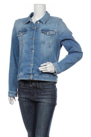 Damenjacke Tommy Hilfiger, Größe L, Farbe Blau, 99% Baumwolle, 1% Elastan, Preis 107,86 €