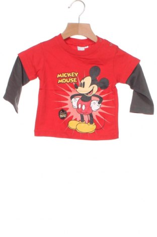 Παιδική μπλούζα Disney, Μέγεθος 6-9m/ 68-74 εκ., Χρώμα Κόκκινο, Βαμβάκι, Τιμή 16,24 €