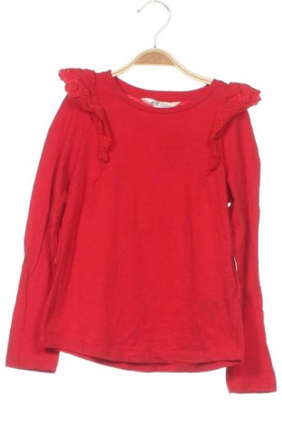 Детска блуза H&M, Размер 6-7y/ 122-128 см, Цвят Червен, Памук, Цена 24,15 лв.