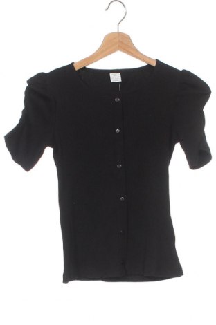 Bluză pentru copii Lindex, Mărime 10-11y/ 146-152 cm, Culoare Negru, 95% bumbac, 5% elastan, Preț 79,58 Lei