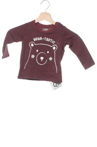 Kinder Shirt Lupilu, Größe 9-12m/ 74-80 cm, Farbe Braun, 95% Baumwolle, 5% Elastan, Preis 22,27 €