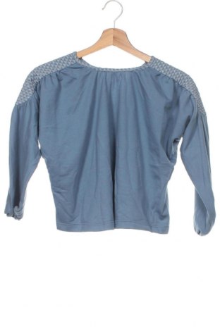 Детска блуза Nueces, Размер 7-8y/ 128-134 см, Цвят Син, 50% памук, 50% полиестер, Цена 19,80 лв.