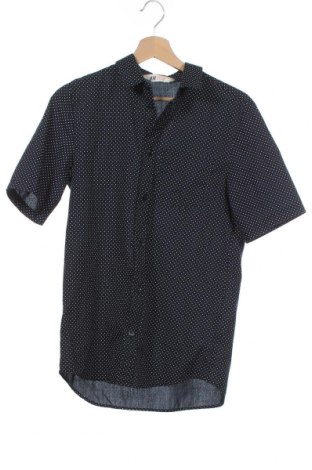 Kinderhemd H&M, Größe 14-15y/ 168-170 cm, Farbe Blau, 66% Polyester, 34% Baumwolle, Preis 13,78 €