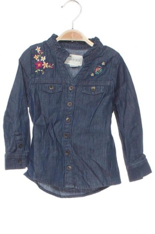 Kinderhemd Lupilu, Größe 12-18m/ 80-86 cm, Farbe Blau, 65% Baumwolle, 35% Viskose, Preis 18,09 €