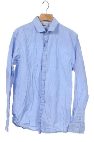 Kinderhemd Next, Größe 11-12y/ 152-158 cm, Farbe Blau, Baumwolle, Preis 14,61 €