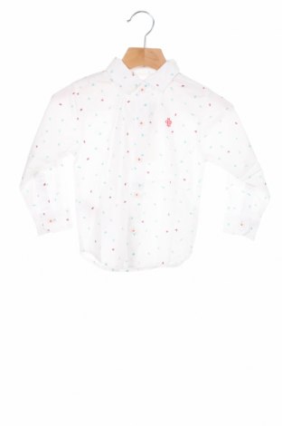Kinderhemd Tutto Piccolo, Größe 18-24m/ 86-98 cm, Farbe Weiß, 98% Baumwolle, 2% Elastan, Preis 24,32 €
