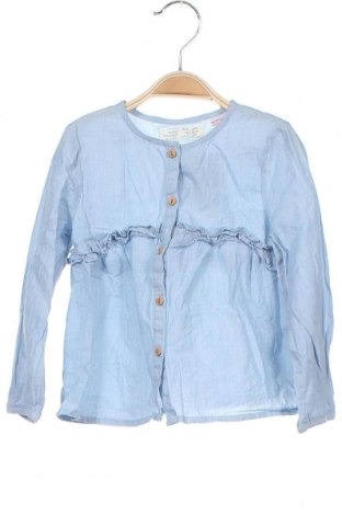 Kinderhemd Zara, Größe 2-3y/ 98-104 cm, Farbe Blau, Baumwolle, Preis 18,09 €
