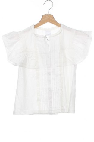 Детска риза Zara, Размер 10-11y/ 146-152 см, Цвят Бял, Памук, Цена 42,00 лв.