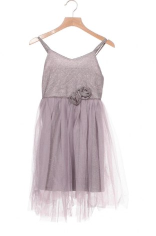 Kinderkleid, Größe 5-6y/ 116-122 cm, Farbe Lila, Metallfasern, Polyester, Preis 22,27 €