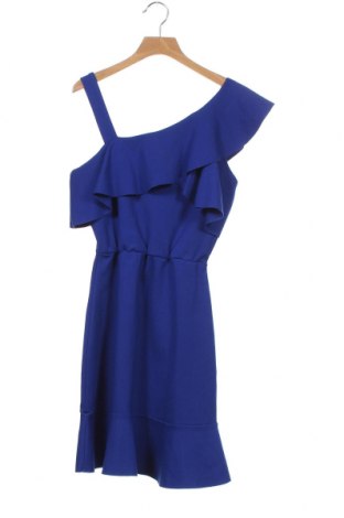 Kinderkleid Bardot, Größe 13-14y/ 164-168 cm, Farbe Blau, 69% Viskose, 27% Polyamid, 4% Elastan, Preis 21,57 €