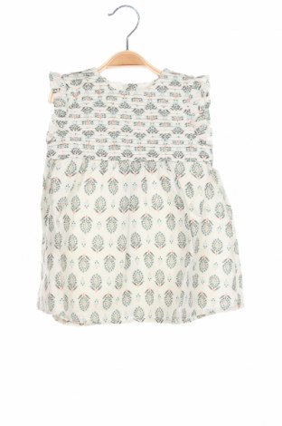 Детска рокля Bonnet A Pompon, Размер 9-12m/ 74-80 см, Цвят Многоцветен, 60% лен, 40% памук, Цена 32,25 лв.