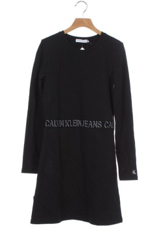 Dětské šaty  Calvin Klein Jeans, Velikost 13-14y/ 164-168 cm, Barva Černá, 94% bavlna, 6% elastan, Cena  1 619,00 Kč