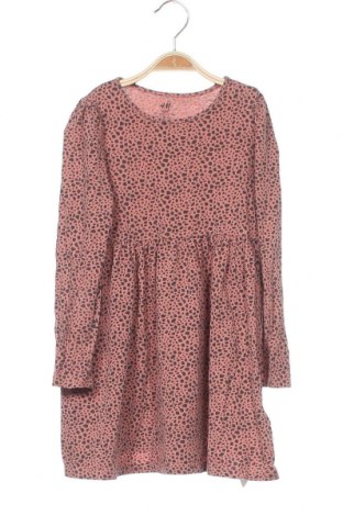 Kinderkleid H&M, Größe 6-7y/ 122-128 cm, Farbe Rosa, Baumwolle, Preis 20,18 €