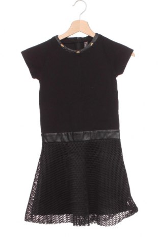 Детска рокля Jill, Размер 7-8y/ 128-134 см, Цвят Черен, Вискоза, полиамид, еластан, Цена 28,35 лв.