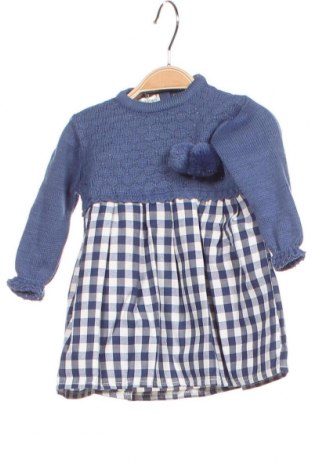 Dětské šaty  Lola Palacios, Velikost 3-6m/ 62-68 cm, Barva Modrá, Bavlna, Cena  380,00 Kč