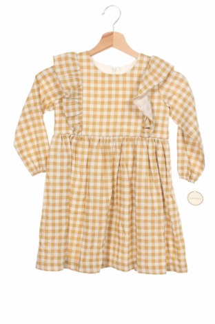 Kinderkleid Lola Palacios, Größe 5-6y/ 116-122 cm, Farbe Beige, Baumwolle, Preis 24,90 €